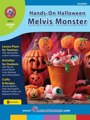 cover image of Hands-On Halloween: Melvis Monster